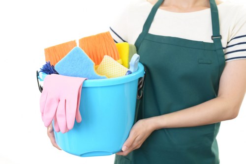After builders cleaning in Ilford for a renovated residential property