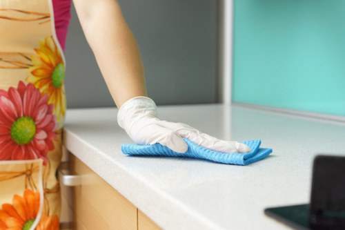 Professional sofa cleaning service in a residential Ilford home