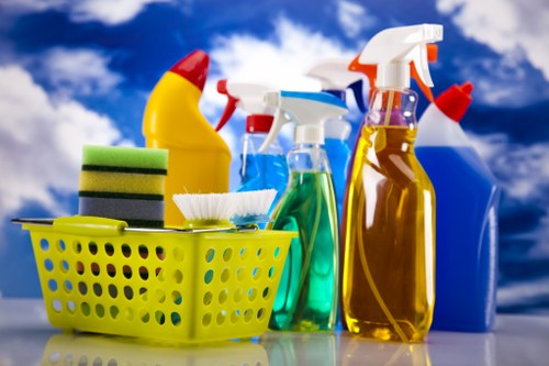 Local deep cleaning team working in an Ilford home