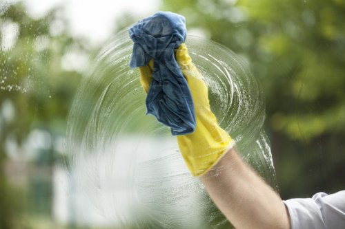 Professional facade cleaning work for a building in Ilford